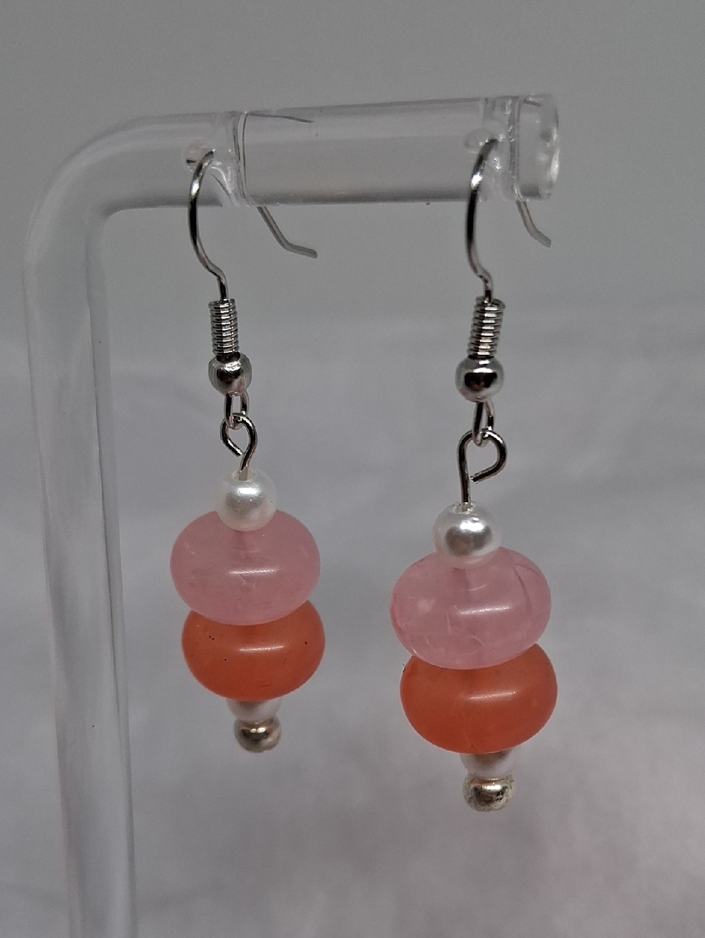 CRACKLES AND PEARLS EARRINGS